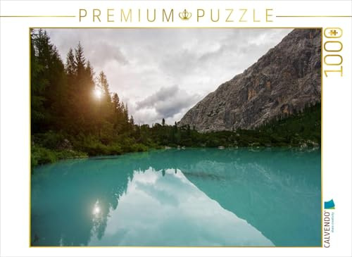 CALVENDO Puzzle Lago Sorapiss | 1000 Teile Lege-Größe 64 x 48 cm Foto-Puzzle für glückliche Stunden