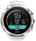 SUUNTO D5 Tauchcomputer mit Farbdisplay, 100m Wasserdicht, Alarmfunktion, Stoppuhr, Wetterinformationen, Kompass und einer Akkulaufzeit von bis zu 12 Stunden im Tauchmodus, Weiß