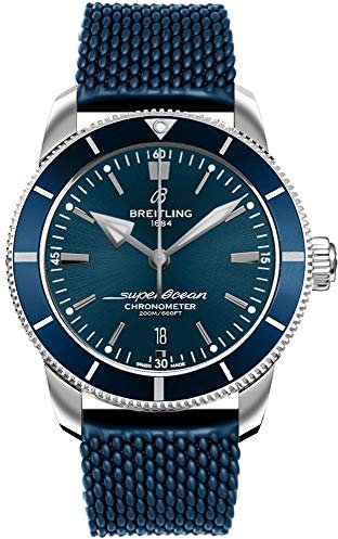 Breitling Superocean Heritage II B20 Automatic 44 Blue Aero Classic Gummiarmband Uhr AB2030161C1S1, Taucheruhr