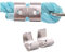 YES Time Morsetti a doppia corda per corde intrecciate da 8 mm a 12 mm, confezione da 10