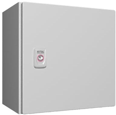 Rittal AX Stahlblech Gehäuse Ax-Kompaktgehäuse RAL7035 Außenmaß 300 x 300 x 210mm IP66