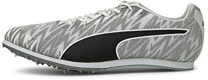 PUMA Unisex Evospeed Star 7 Leichtathletik-Schuh, White Black Silver, 44 EU