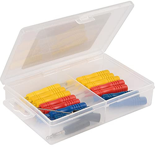 Herth+Buss 95980708 Messleitungssatz TesTip mini | 16- teiliges Kofferset für den Automotive Bereich | Messleitungen für Multimeter und Spannungsprüfer