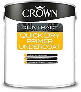 Crown Contractors Quick Dry Undercoat Primer - White - 2.5L