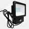 Eterna POLY20PIR Polycarbonate LED Floodlight Fitting with PIR Sensor - 20 Watt (Black)
