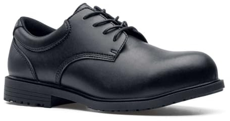 Shoes for Crews Cambridge II ST – Bequeme Sicherheitsschuhe mit Zehenkappe, gepolsterte Einlegesohlen, Rutschhemmende Laufsohle, klassischer Stil, S2 SRC – für Damen und Herren