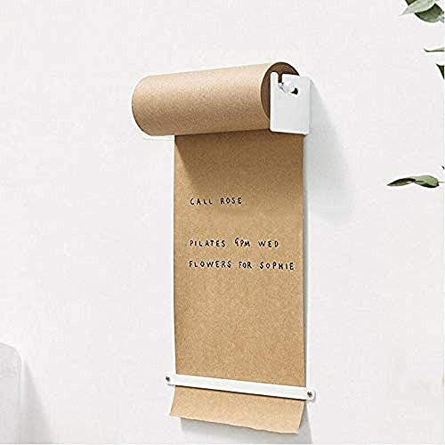 XBSXP Gadget Dispenser di Carta Porta Rotolo di Carta Kraft a Parete per Ufficio, casa e caffetteria
