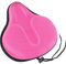 MSDADA 29 x 26cm Sattelbezug Memory Foam Fahrrad für Herren und Damen, Weicher Bequem Atmungsaktive Breiter Fahrradsitzbezug für Mountainbike, Rennrad, Hometrainer Fahrrad(Rosa)
