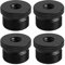 Frgyee 4 pcs Adaptateur de Vis de Caméra 1/4 Femelle à 5/8 Mâle Adaptateur de Filetage pour Trépied de Caméra/Microphone