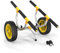 Bonnlo Canoe Cart, Heavy Duty Universal Kayak Cart Dolly Adjustable Width 6.3-18.7 Transport Carrier with 12 Flat-Free Wheels and Kickstand, 450 Lb Weight Capacity Kayak Trolley Trailer