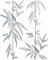 myforHD Papel Pintado Autoadhesivo Flores Hojas Mural Acuarela Fotomurales Papel de Pared Papel Adhesivo para Muebles Removible Impermeable Vinilo PVC Pegatina (Bambú, 44X1000cm)