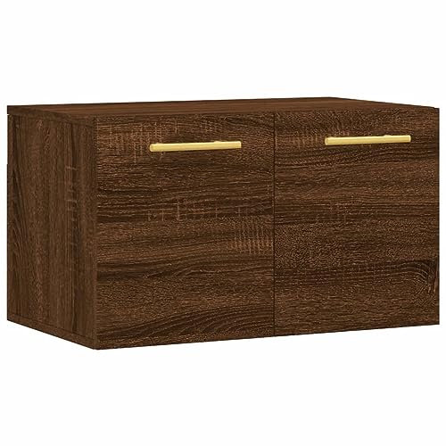 vidaXL Wandschrank Braun Eichen-Optik 60x36,5x35cm Holzwerkstoff