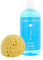 Crabtree and Evelyn La Source Shower Gel Body Wash 500ml Bundle with Rainbow Gifts Soft Sponge