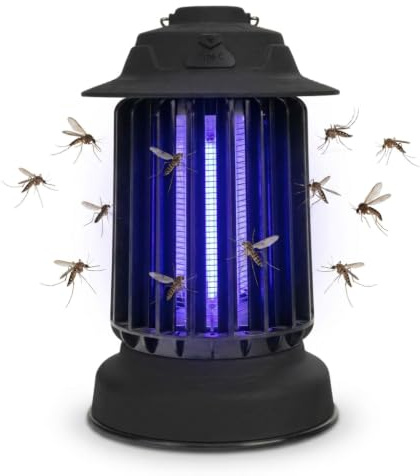 Piège à Moustique d'extérieur Auto-nettoyant EZIlight® Mosquito Garden MG 10 Black