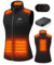 HEWINZE Gilet riscaldato in pile da donna - Gilet caldo con batteria da 7,4 V, gilet riscaldato per la caccia.