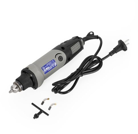 Smerigliatrice elettrica da 400 W, 6 smerigliatrice a velocità variabile con velocità 220 V, spina europea, mini trapano manuale per taglio lucidatura, punzonatura