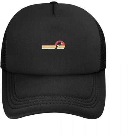 Basecap Orca Retro Style Killer Whale Vintage Golf Wear Luxus Cap |-F-| Damenhüte Geburtstagsgeschenk für Männer