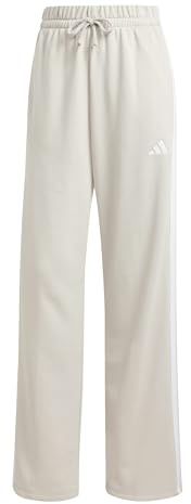 adidas Women's Essentials 3-Stripes Open Hem French Terry Golf Pants