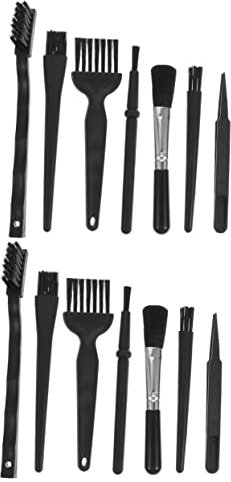 Angoily Lot De 2 Brosses De Nettoyage Pour Petits Appareils Électroménagers Lingettes Mécaniques Pour Clavier Organisateur De Gadgets Épurateur Électrique Kit De Nettoyage Pour