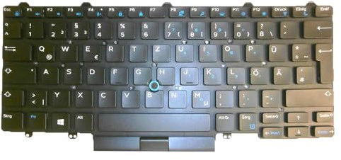 Laptop Keyboard For DELL Latitude E5450 E5470 E7450 E7470 5480 5488 5490 5491 5495 7480 7490 German GR With Pointing Without Backlit New