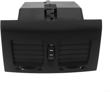 HEBEOT AC Kühlergrill Entlüftungsblende hinten Klimaanlage Auslass Mittelarmlehne Lüftungsschlitz Montage 1ZD819203 1Z0819203