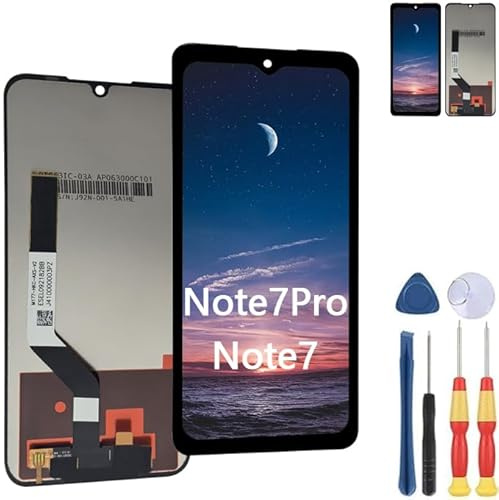 MinTroSD Pantalla táctil para Redmi Note 7 Pro LCD Note 7 Pantalla LCD de repuesto con herramientas.