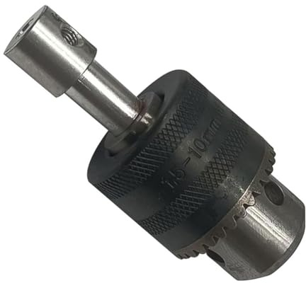 78mm Metal Mini Converter Interface Compatible with 5mm Drill Chuck Adapter for Angle Grinders – Spindle 10mm Internal Mounting Bore Power Tools Accessory