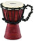 Nino Percussion Water Rhythm Djembe - Sehr kleines Musikinstrument für Kinder ab 3 Jahren - Durchmesser 4,5 Zoll - Mahagoni, Natur (NINO-ADJ2-XXS)