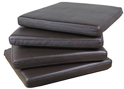 Sitzp. Larissa 4X PU dunkel braun
