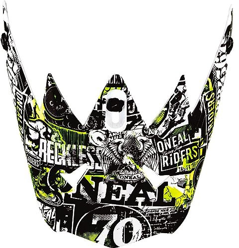 'O Neal 3 SRS Youth Attack Helm Visier (schwarz, One Size)