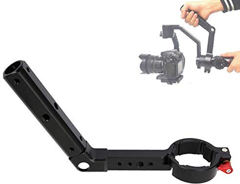 VBESTLIFE Griff Transmount Halterung Rig 1/4 Schraube Aluminiumlegierung Metallverbinder für Crane2 / Feiyu AK2000