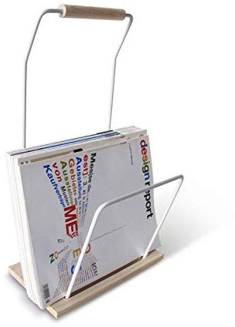 Side by Side Zeitungsst�nder Newspaper Boy wei� 40121W