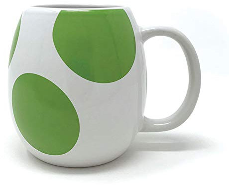 empireposter Super Mario Yoshi Egg - Taza de cerámica en 3D (450 ml)