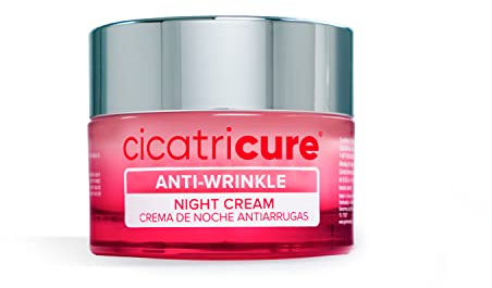 Cicatricure Anti-Wrinkle Night Face Cream: Intensive Overnight Aging Care, Moisturizes & Reduces Fine Lines, Advanced Anti-Aging Formula, 1.7 fl oz
