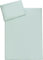 Julius Zöllner Bettwäsche 100x135 + 40x60 uni aqua mint