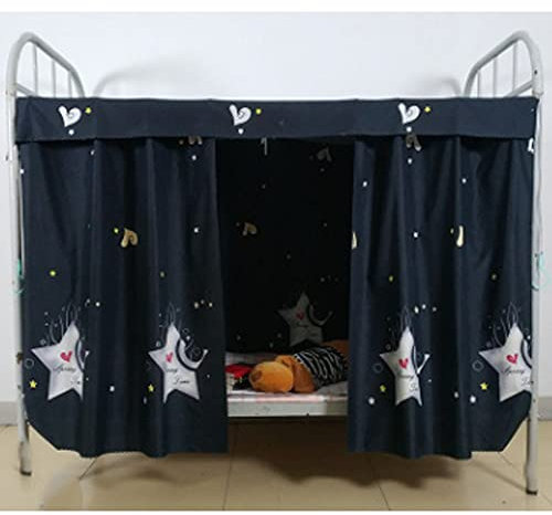 BAO CORE Bettvorhang Hochbett Etagenbett Schlafsaal Mid-Sleeper Bett Zelt Vorhang Tuch Baldachin Verbreitung Blackout Vorhänge Staubdicht Moskito Schutz Bildschirm Net Studentenwohnmein Moskitonetz
