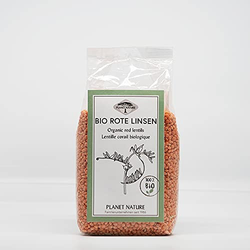 Planet Nature Bio Linsen rot 500 g