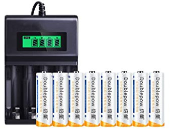 5 Batería Recargable 7 Juego de Cargador AAAA 5 7 Batería de Litio Seca de Repuesto pequeña de 1,5 V (Size : B)