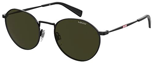 Levi's Lv 1028/s 807/70 BLACK Sunglasses Unisex Steel, Standard, 54