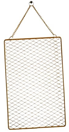Cabilock 1stk Schmuckaufbewahrungs-hängebrett Organisator Für Ohrringhalter Kunstwanddekoration Schmuck-organizer-rahmen Ohrringhalter Zur Wandmontage Wandregale Eisen Gitter Speicherbrett