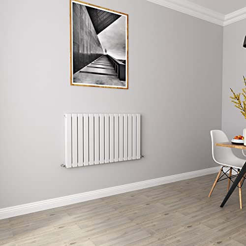 White Radiators Horizontal Rad Doule Flat Panel Central Heating Radiators 600 * 1020mm