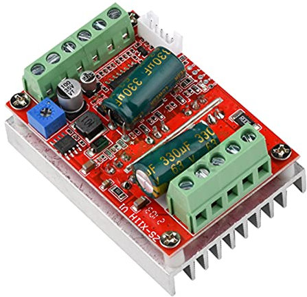 Graootoly DC 6-60V 400W BLDC Three Phase DC Brushless Motor Controller PWM Hall Motor Control Driver Board 12V 48V