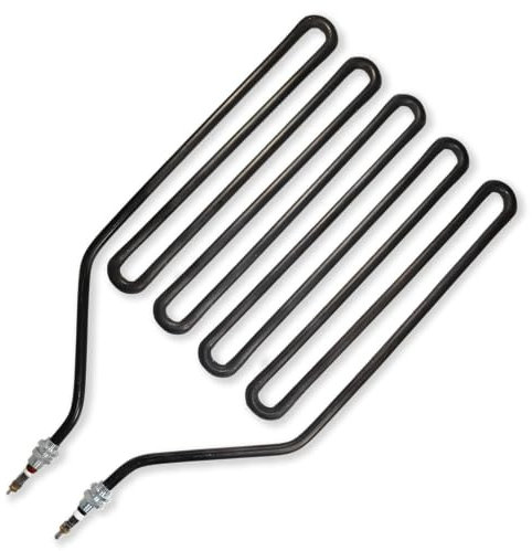 GOLDMAN SERVICE Resistencia para Estufa de Sauna - Alta Potencia 2000W - Recambio Compatible para Horno Calefactor de Sauna Finlandesa, Spaa, Clubs, Hotel. Medida: 375 x 224 milímetros
