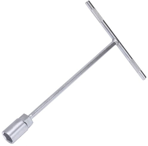 AERZETIX - C68486 - Steckschlüssel in T-Form 19 x 300 mm mit Sechskant-Sechskantaufnahme - Griff in T-Form - mechanik, auto, fahrrad - aus Cr-V-stahl