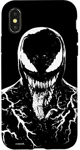 Marvel Venom: Lass es Gemetzel in Schwarz geben Hülle für iPhone X/XS