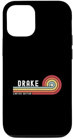 Hülle für iPhone 15 Drake Stolze Familie Retro Sonnenuntergang Nachname Nachname