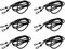 Lot de 6 cordons universels pour lunettes de lecture, de sport, de soleil
