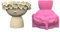 Molde Silicona Yeso Para Niña Pequeña Macetas Hormigón Suculentas Molde Cemento Y Yeso Moldes Para Portavelas