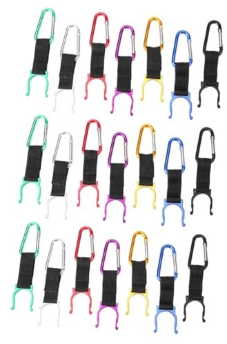 OHPHCALL 30 STK Getränkehalter-Clip Rucksack-Wasserflasche Clip am Wasserflaschenhalter Haustier Haken Trinkflaschenhalter Fahrrad flaschenhalter Wasserhalter-Clip Wasserflaschenhalter-Clip