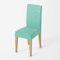 Stuhlhussen Mintgrün Stuhlbezug Stretch Removable Hussen für Stühle Universal Stuhlhussen Schwingstühle Chair Covers für Hotel Hochzeit Bankett Küche Restaurant Party(2 Pieces)
